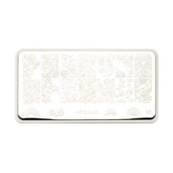 STAMPING - Stencil per nail art 08